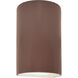 Ambiance LED 9.5 inch Canyon Clay Outdoor Wall Sconce in 1000 Lm LED