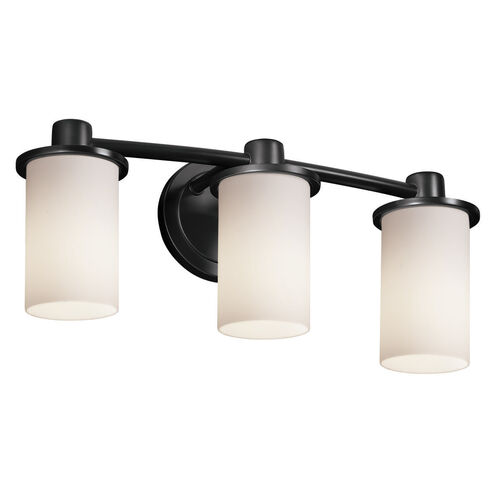 Fusion 20 inch Matte Black Bath Bar Wall Light
