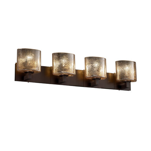 Fusion LED 35.25 inch Matte Black Bath/Vanity Wall Light