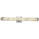 Alabaster Rocks 30.5 inch Polished Chrome Vanity Light Wall Light
