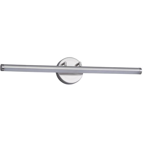 Fianco 1 Light 24.5 inch Brushed Nickel Bath Vanity Light Wall Light