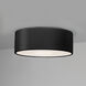 Radiance Collection LED 8.25 inch White Crackle Flush-Mount Ceiling Light