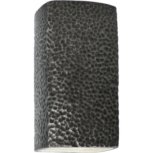 Ambiance 1 Light 5.25 inch Hammered Pewter Wall Sconce Wall Light