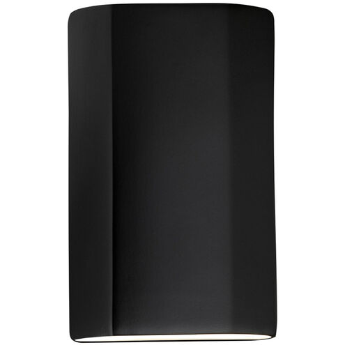 Ambiance Collection LED 9.25 inch Carbon Matte Black Outdoor Wall Sconce