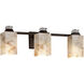 Alabaster Rocks Ardent 3 Light 23 inch Dark Bronze Bath Bar Wall Light in Incandescent