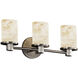 Alabaster Rocks LED 20 inch Dark Bronze Bath Bar Wall Light in 2100 Lm LED, Rondo