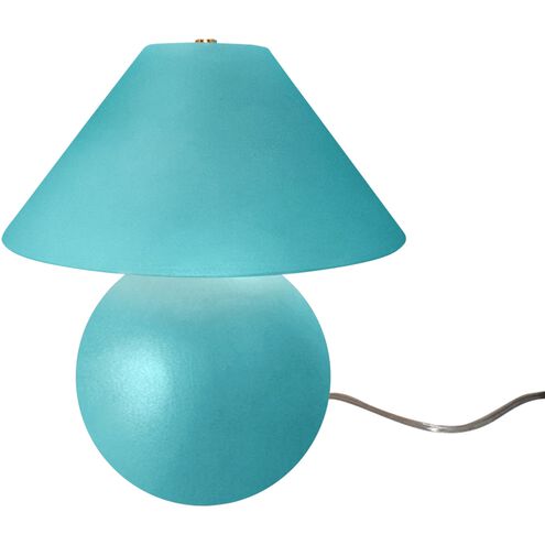 Portable 16.75 inch 60.00 watt Reflecting Pool and Brushed Brass Portable Lamp Portable Light