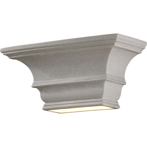 Ambiance LED 14.75 inch Bisque Wall Sconce Wall Light, Rectangular