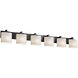 Fusion LED 56.5 inch Matte Black Bath/Vanity Wall Light