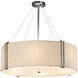Textile 8 Light 36.50 inch Pendant
