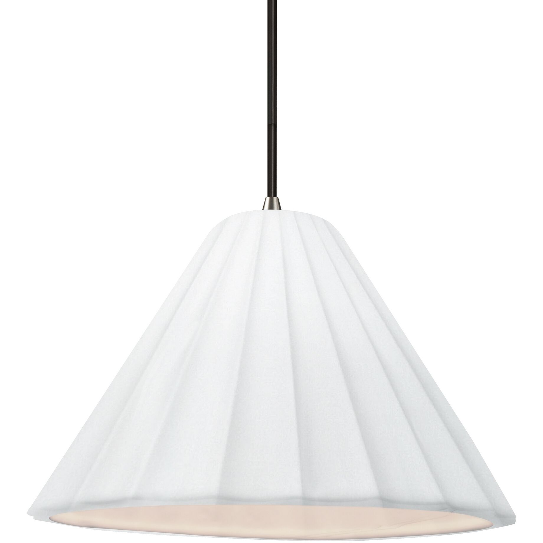 Radiance Collection - Fluted 1 Light 10.75 inch Pendant