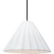 Radiance Collection - Fluted 1 Light 10.75 inch Pendant