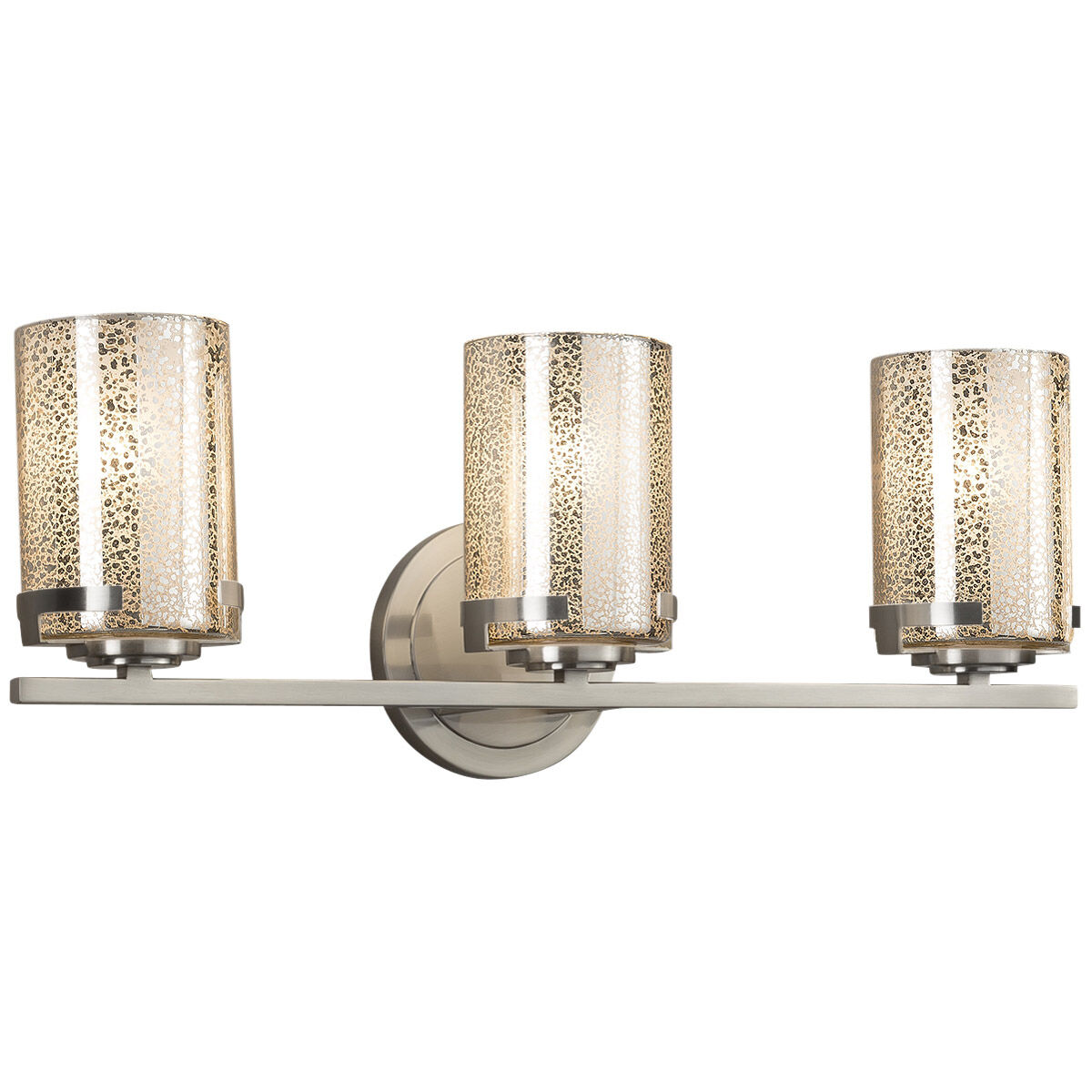 Fusion LED 22.75 inch Brushed Nickel Vanity Light Wall Light in 2100 Lm LED, Mercury Fusion