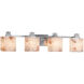 Alabaster Rocks LED 34 inch Brushed Nickel Bath Bar Wall Light in 2800 Lm LED, Rectangle