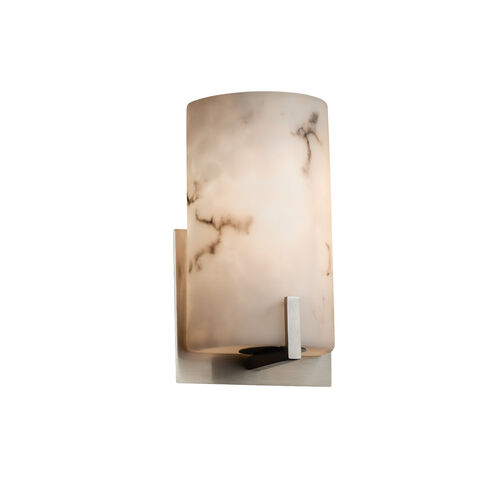 Lumenaria 1 Light 5.5 inch Brushed Nickel ADA Wall Sconce Wall Light in Incandescent