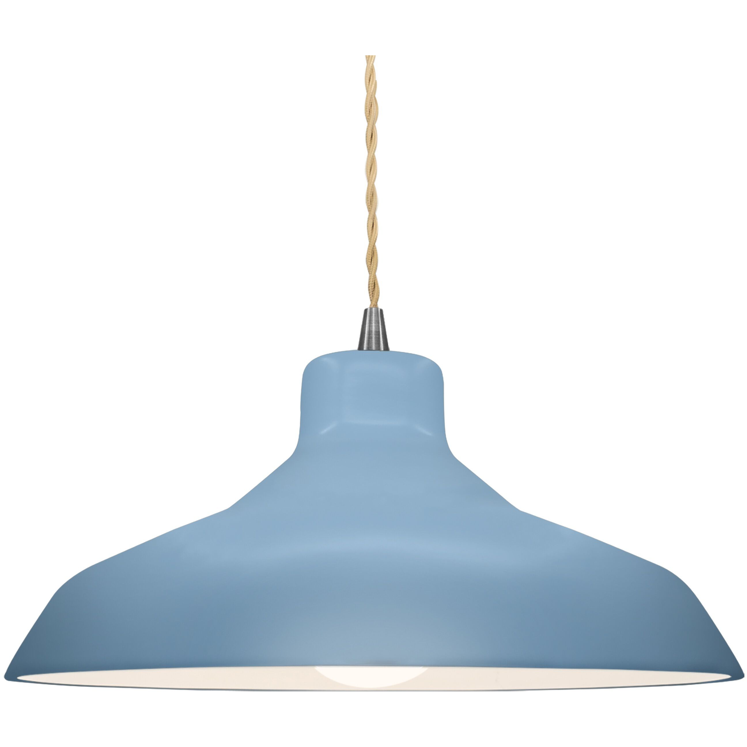 Pale blue pendant light discount
