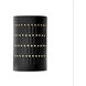Ambiance Cactus Cylinder LED 5.75 inch Gloss Black Wall Sconce Wall Light, Small