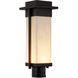 Clouds LED 18 inch Dark Bronze Outdoor Post Light