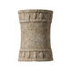 Tuscan Garden LED 7 inch Bisque Wall Sconce Wall Light