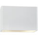 Ambiance LED 12 inch Antique Brass ADA Wall Sconce Wall Light
