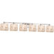 Lumenaria 6 Light 50.50 inch Bathroom Vanity Light