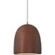 Radiance Collection 1 Light 9 inch Antique Brass and Antique Copper and White Pendant Ceiling Light