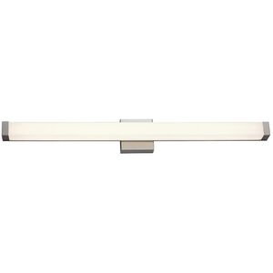 Acryluxe Collection - Mio 1 Light 38 inch Brushed Nickel Bath Vanity Light Wall Light