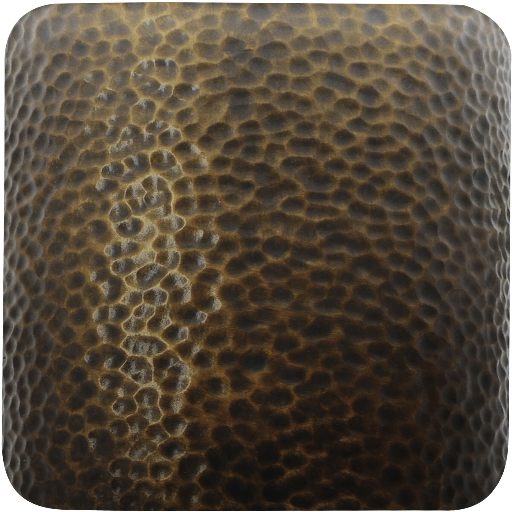 Ambiance Collection - Backlit Wall Sconce Wall Light in Hammered Brass, Form+Finish+Function