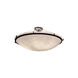Clouds LED 51 inch Dark Bronze Semi-Flush Ceiling Light in 6000 Lm LED, Bowl