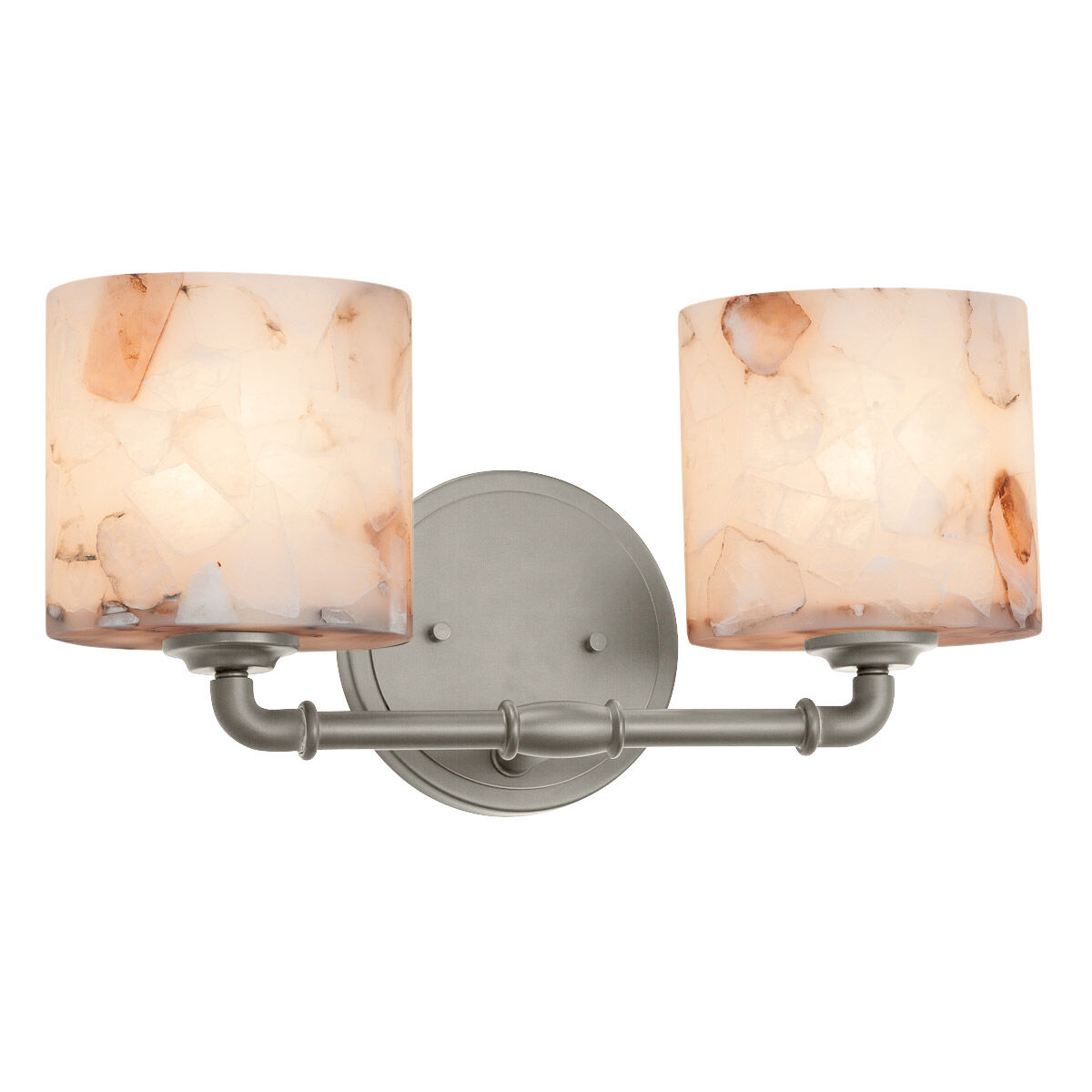 Alabaster Rocks 2 Light 16.50 inch Bathroom Vanity Light