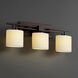 CandleAria LED 26 inch Brushed Nickel Bath Bar Wall Light in 2100 Lm LED, Amber (CandleAria), Cylinder with Flat Rim, Aero