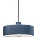 Radiance 1 Light 12 inch Midnight Sky Pendant Ceiling Light in Rigid Stem Kit, Brushed Nickel