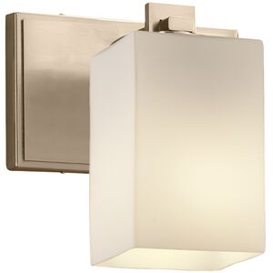 Fusion LED 7 inch Brushed Brass Wall Sconce Wall Light