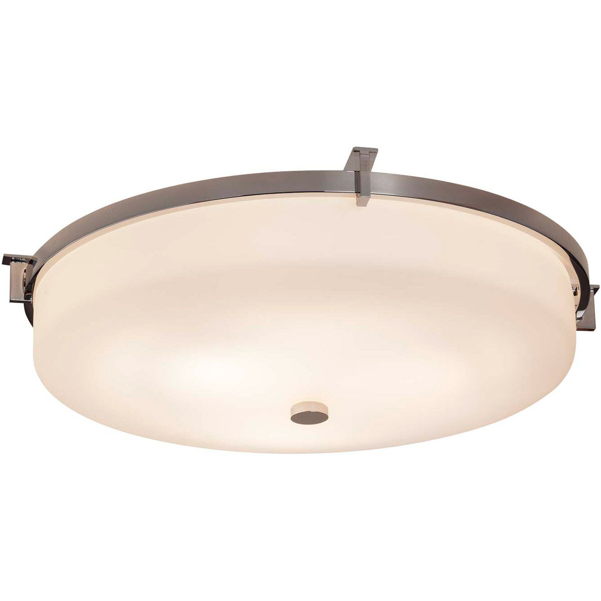 Fusion LED 20.75 inch Polished Chrome Flush Mount Ceiling Light in Mercury Fusion
