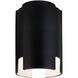 Radiance Collection LED 6.25 inch Terra Cotta Flush-Mount Ceiling Light