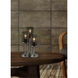 Dakota 16 inch 40 watt Brushed Nickel Table Lamp Portable Light