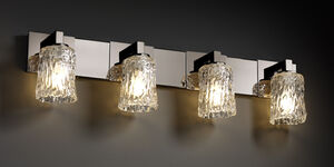 Veneto Luce LED 32.25 inch Polished Chrome Bath/Vanity Wall Light