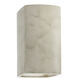 Ambiance Rectangle LED 5.25 inch Antique Patina Wall Sconce Wall Light, Small