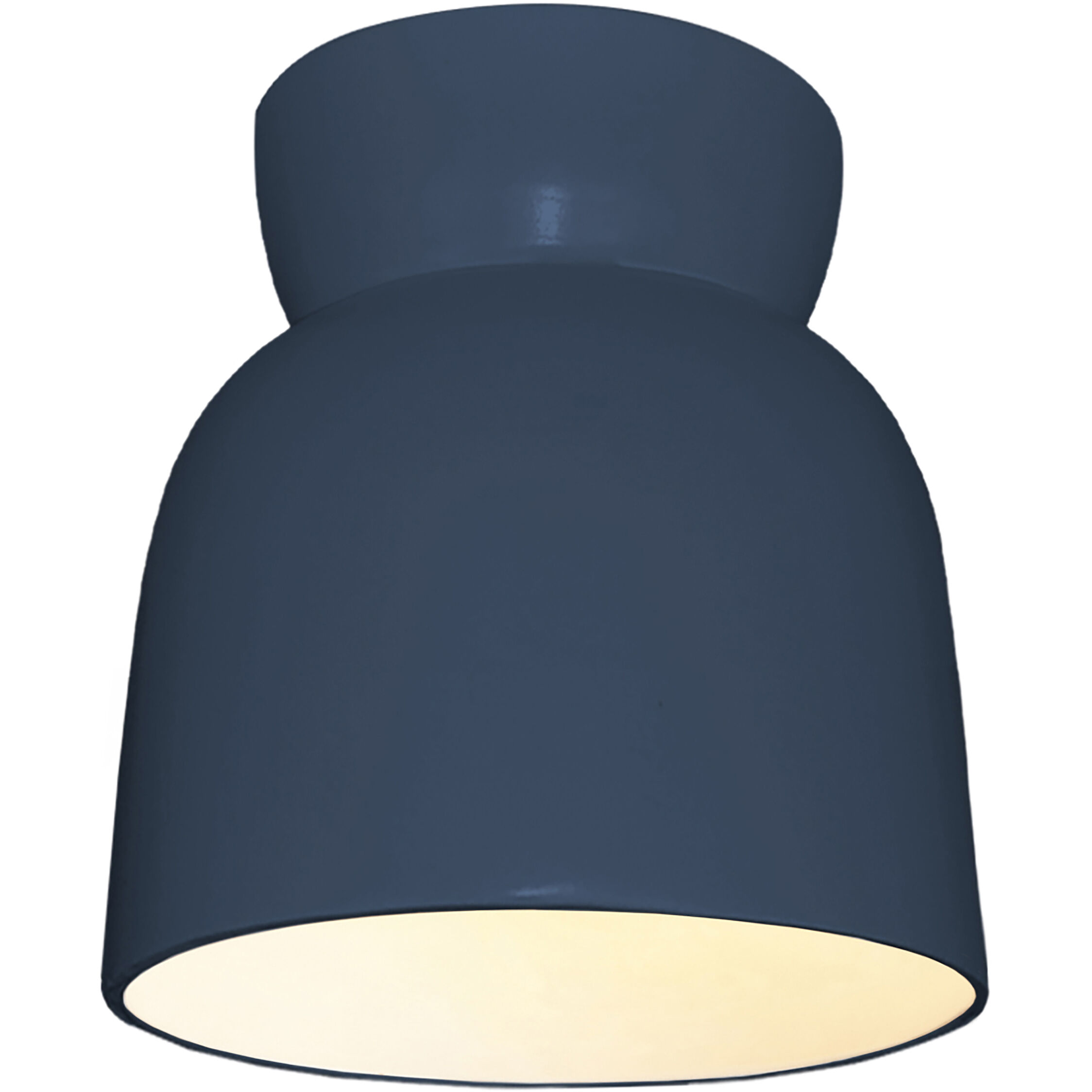 Radiance Collection 1 Light 7.5 inch Midnight Sky Outdoor Flush Mount
