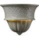 Ambiance 1 Light 10.25 inch Celadon Green Crackle Wall Sconce Wall Light
