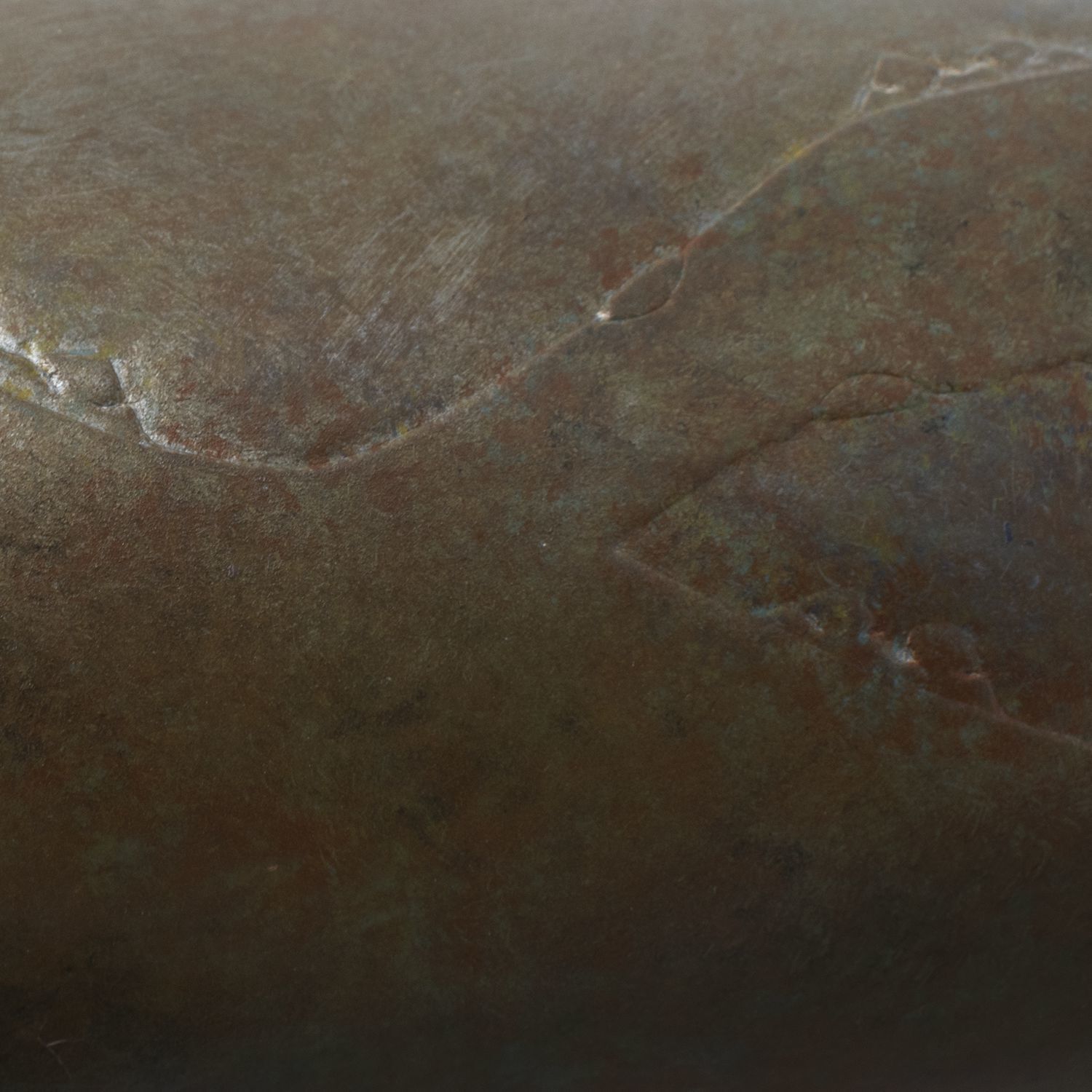 Radiance Collection LED 11.75 inch Tierra Red Slate with Brushed Nickel Pendant Ceiling Light