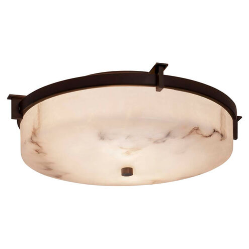 Lumenaria 2 Light 16 inch Polished Chrome Flush Mount Ceiling Light in Incandescent