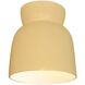 Radiance LED 7.5 inch Muted Yellow Flush Mount Ceiling Light