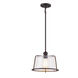 Revere 1 Light 12 inch Dark Bronze Pendant Ceiling Light