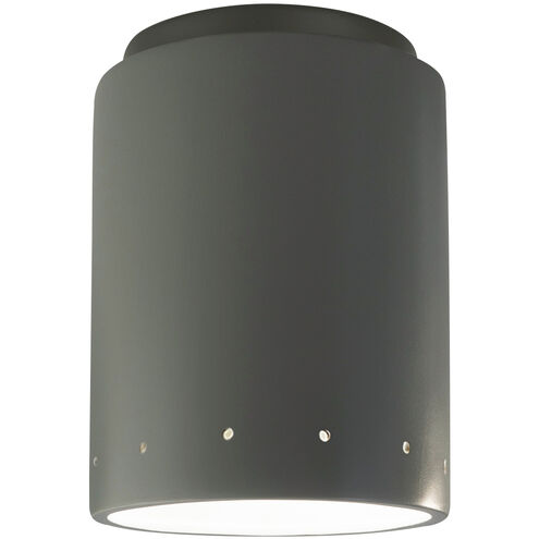 Radiance Collection 1 Light 6.5 inch Midnight Sky and Matte White Flush-Mount Ceiling Light, Form+Finish+Function