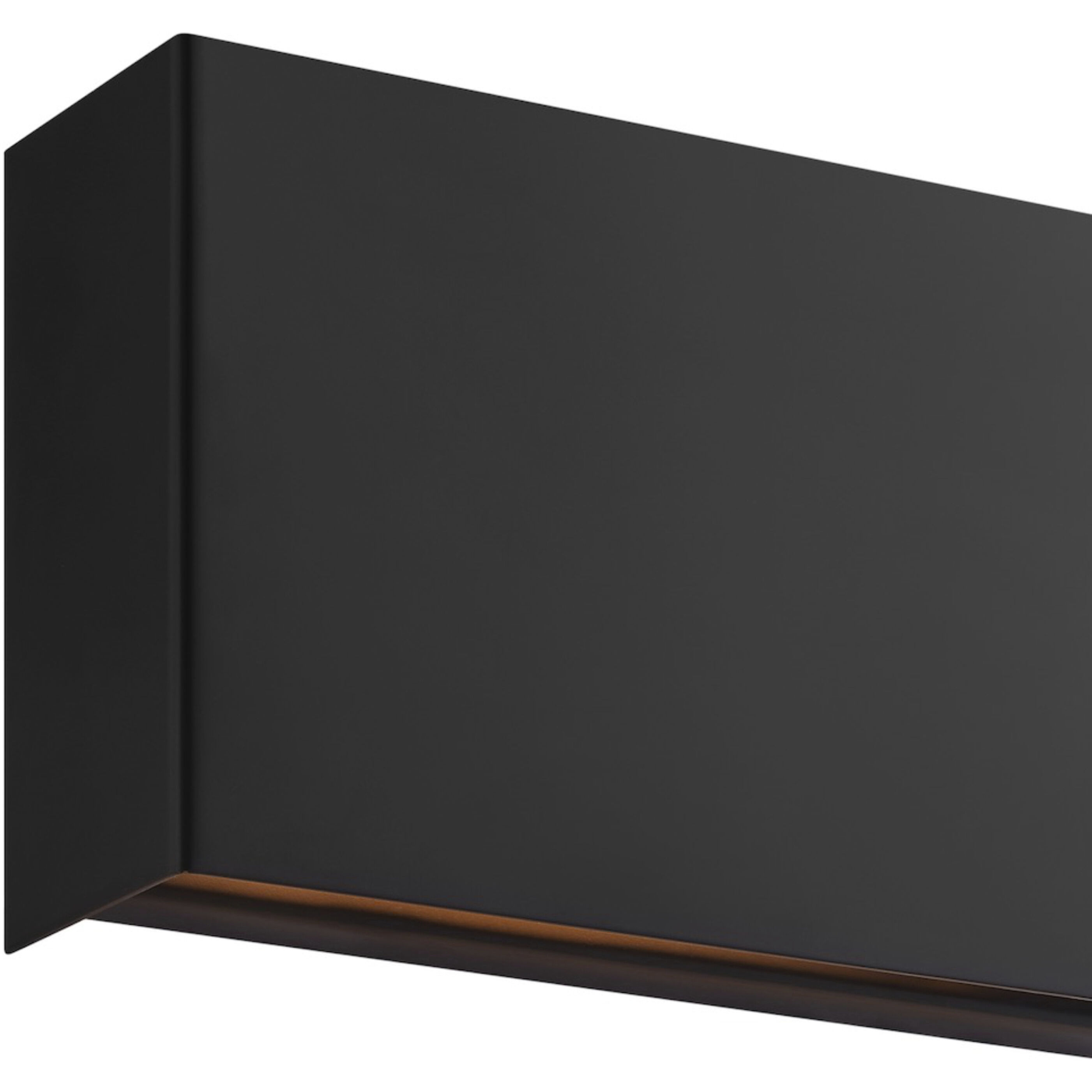 Marco Family 10 inch Matte Black ADA Wall Sconce Wall Light in 2.5" D x 10" W x 5" H, EVOLV