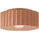 Radiance 1 Light 13 inch Adobe Flush Mount Ceiling Light