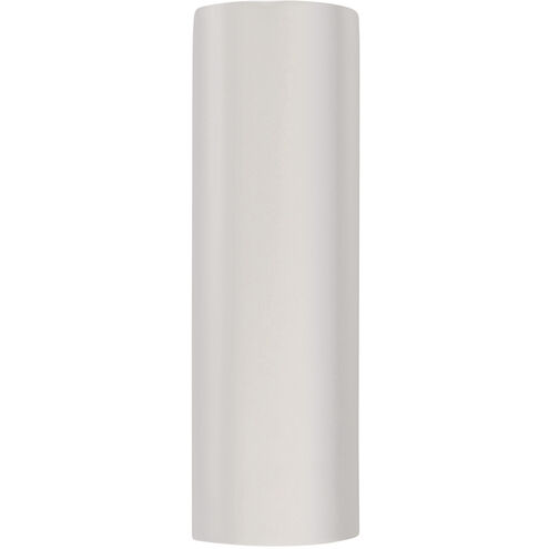 Ambiance 1 Light 5.25 inch Gloss White ADA Wall Sconce Wall Light in Incandescent, Gloss White/Gloss White