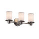 Textile 20 inch Matte Black Bath Bar Wall Light