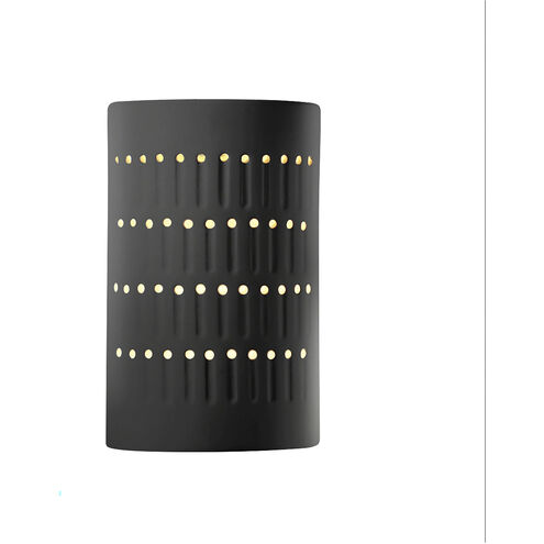 Ambiance LED 5.75 inch Carbon Matte Black Wall Sconce Wall Light